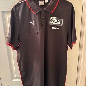 Formula 1 LVGP - STAFF Black Men's Polo Shirt (L)